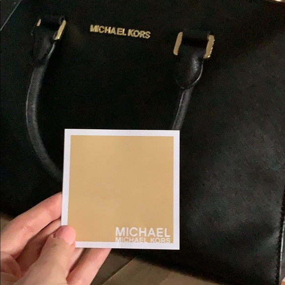 MICHAEL KORS - Selma Satchel - Black - Picture 7 of 7